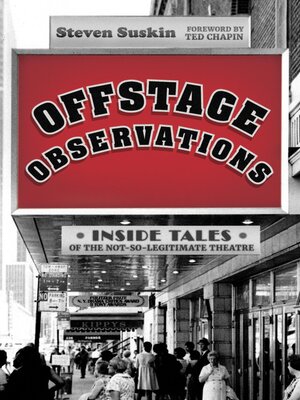 cover image of Offstage Observations